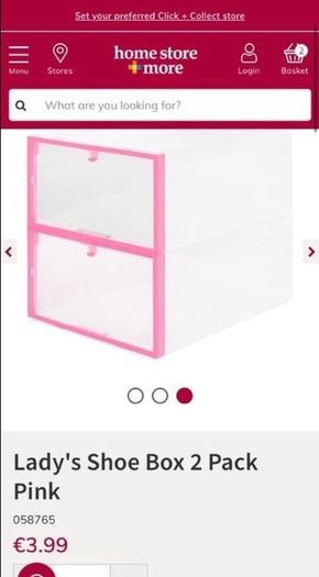 Shoe Storage Boxes