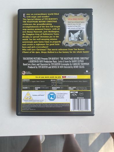 The Nightmare Before Christmas - DVD