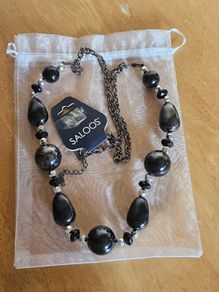 Costume Bead Necklace / Vintage / NEW / Reduced
