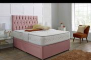 New Stylish single ,Double 4ft, 4ft6, King 5ft And 6ft Superking Sizes Divan Beds Instock. Drawers And Optional Tufted Mattresses Available. Free Delivery