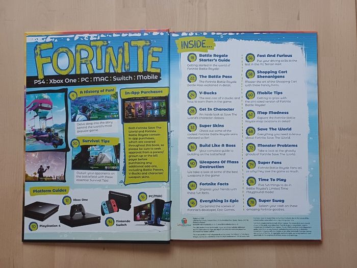 Fortnite Annual 2019 Strategy Guide (Console Video Game Hardback)
