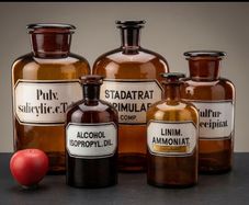 Antique Pharmacy Bottles