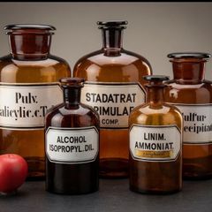 Antique Pharmacy Bottles