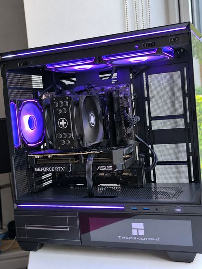 New Gaming Pc Rtx 5070, 7800x3d, 32gb Ddr5, 1tb Ssd