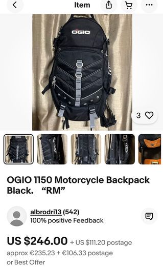 OGIO 1150 Motorcycle Backpack