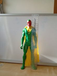 Vision superhero toy