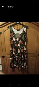 ladies new Xmas dress size 10