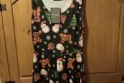 ladies new Xmas dress size 10