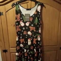 ladies new Xmas dress size 10