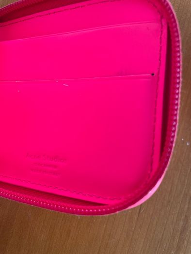 Acne Studios Kei Leather Zip-around Wallet