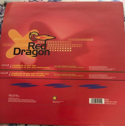 Red Dragon ft Brian and Tony Gold Compliments On Your Kiss 1994