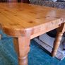 Solid Pine Table Neat Image 4