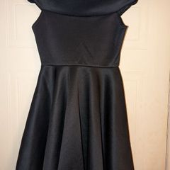 amazing off shoulder skater dress from Boohoo