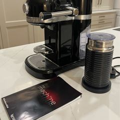 Kitchen Aid Nespresso Coffee machine & milk frother