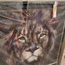 Brand New - Artko Kendi Lion - Large Framed Pic Image 5