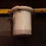 antique wooden inkwell stand, tub 3 Image 6