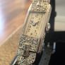 Platinum Art Deco Cocktail Watch Image 7