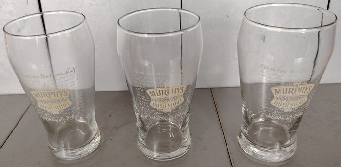 Vintage Murphy's Pint Glass Collection