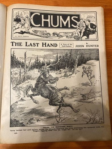 Vintage annual:'Chums' annual 1921