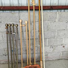 Curtain poles