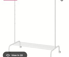 IKEA clothes rail RIGGA
