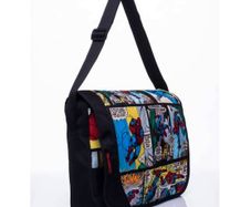 Genuine Marvel Spiderman Comic Book Shoulder Bag - ideal gift for a fan!