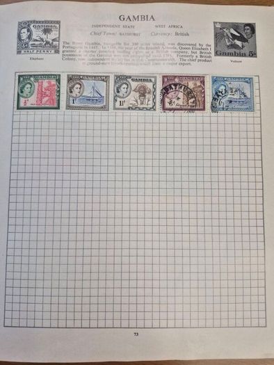 Stamps of the world stanley gibbson album