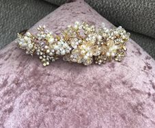 Handmade wedding headpiece / hair band