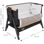 tutti cozee lit co sleeper / cot Image 2