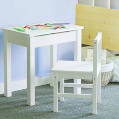 Montessori Desk with Storage & Chair