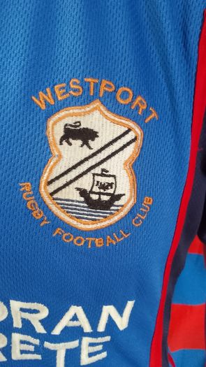 Vintage Westport Rugby Club Rugby Union Jersey (Adult Small) FREE POST