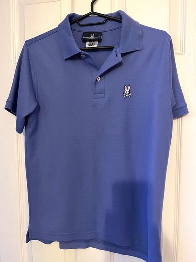 Psycho Bunny purple YOUTH polo shirt