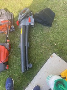 Electric Leaf Blower Vacuum & Shredder (3-in-1)