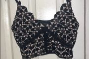 River island crop top bralette