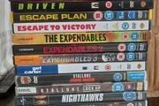 Sylvester Stallone Dvd Collection Bundle Action Drama Rocky Rambo Cobra Nighthawks Expendables Etc