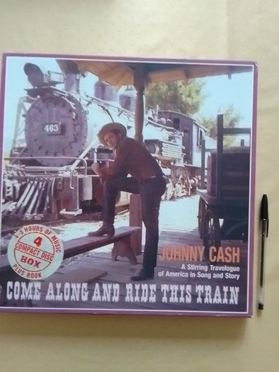 Johnny Cash 4CD Boxset - Come Along And Ride This Train