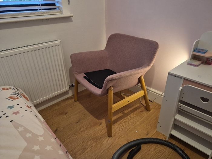Ikea Vedbo Pink Armchair