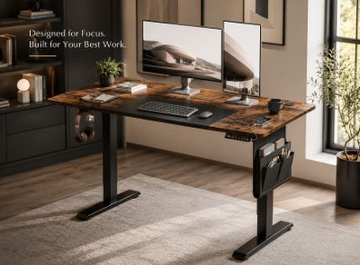 Electric Desk Standing Desk Height  Adjustable 120cm