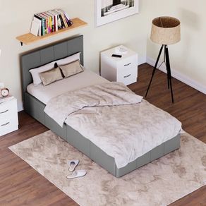 Modern Upholstered Ottoman Bed (FREE SHIPPING)