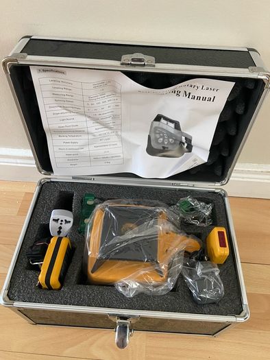 Automatic Self Levelling Rotating Laser Rotary Laser Level 500m Range RED LASER LINE