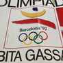 Coca Cola Olympic Games 1992 Barcelona  cardboard sign Image 3