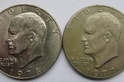 United States 1 Dollar 1977-1978 Coins
