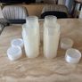 240ml Clear Plastic Ring Lock Container & Lid Image 5
