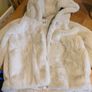 Faux fur hooded coat Image 3
