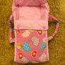Dolls Fabric Carry Cot Image 2