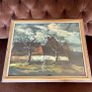 Vintage MCM Print The Thatched Cottage Maurice de Vlaminck circa 1925 Image 7