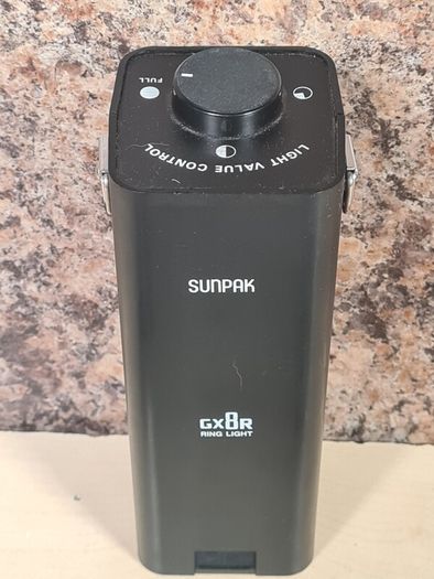 Vintage SunPAK GX8R RING LIGHT for camera photography