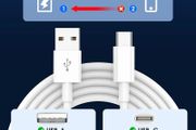 USB C Charger Cable  Pack USB to USBC Cable Type C Charger Fast Charging 3A Lead for iPhone 16 15 Pro Max Plus, Samsung Galaxy S25 S24 Ultra, Huawei, Google Pixel, for iPad Air