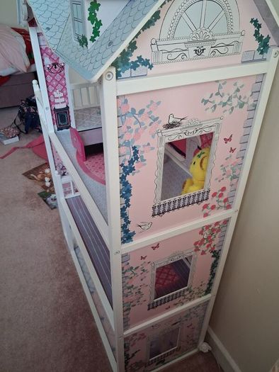 Large Dolls House with Furniture (Collect from Stillorgan)