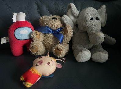 soft toys elephant teddy bear among us